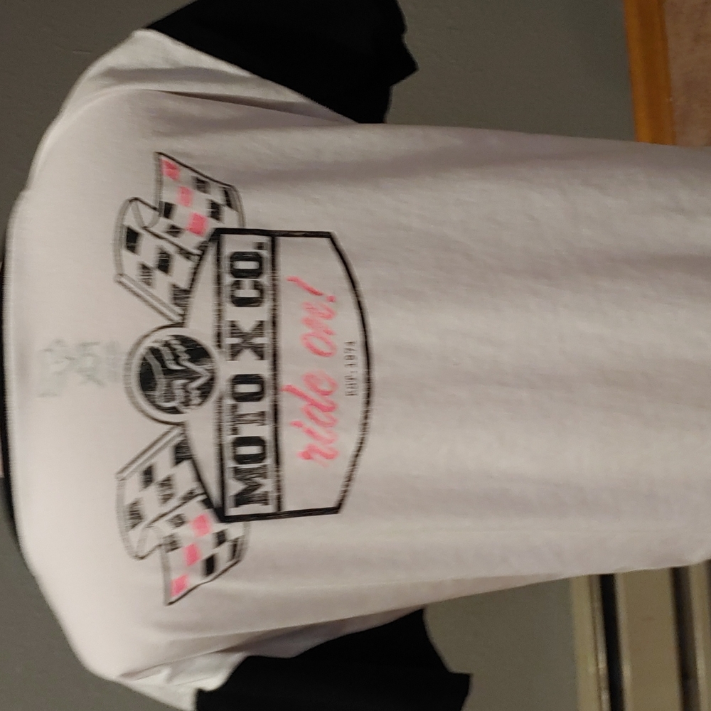 Fox Racing Button Down T-shirt Size S/M - Picture 3 of 4